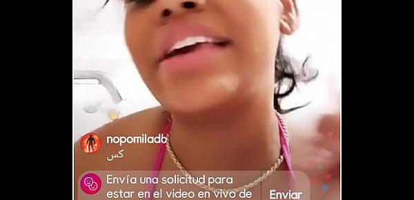  Janeisha mulata vivo live Instagram modelo